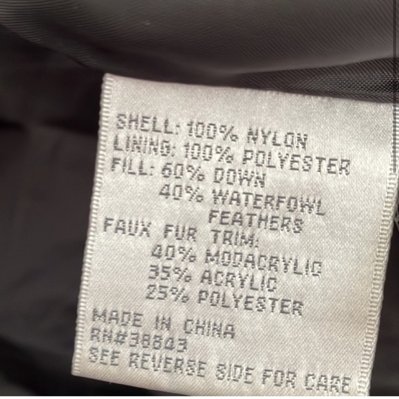 Larry Levine Down Coat - Picture 3 of 5